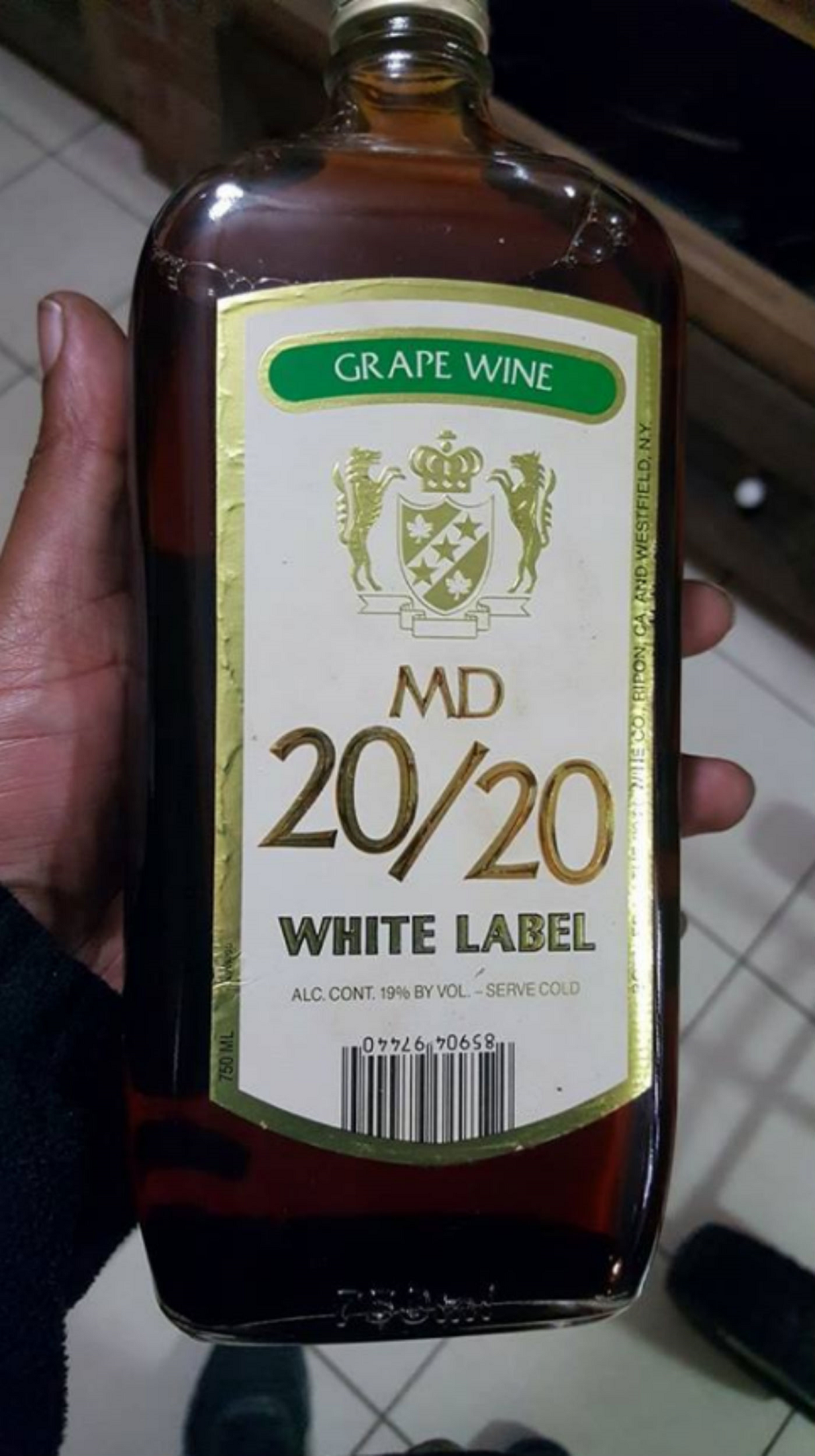 Is This The Oldest Unopened Bottle Of Mad Dog 20 20 In The World 