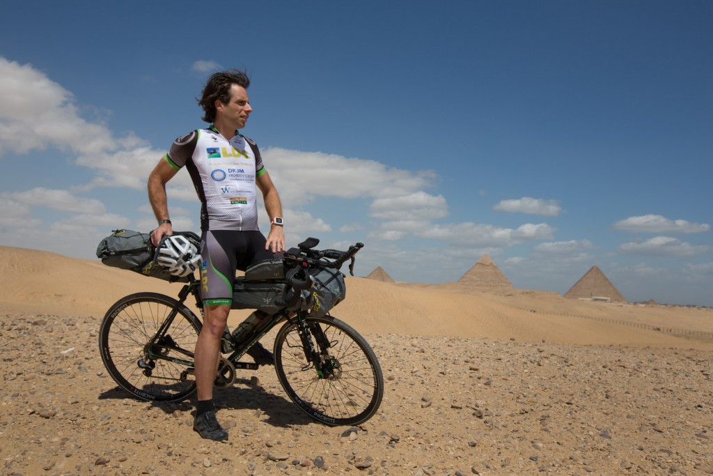 Mark Beaumont has also cycled on many iconic routes around the world