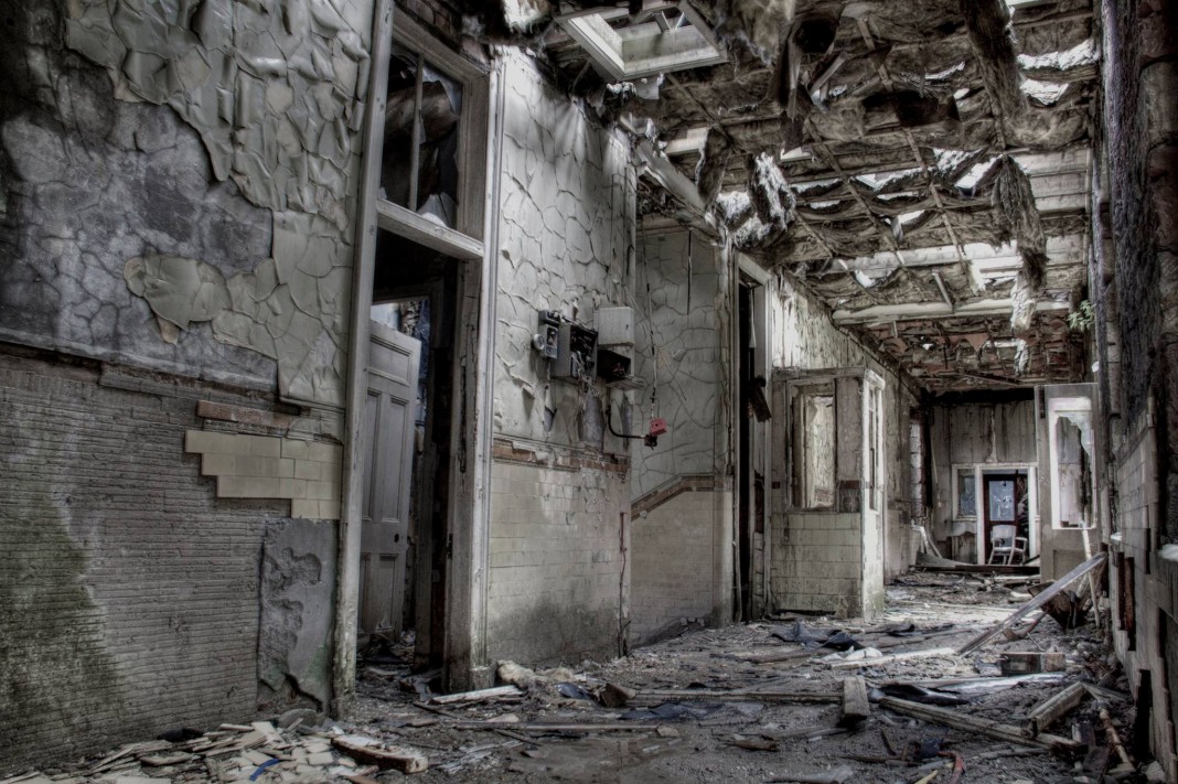 Haunting Images Inside Scotland's Crumbling Hospitals-viral News Scotland