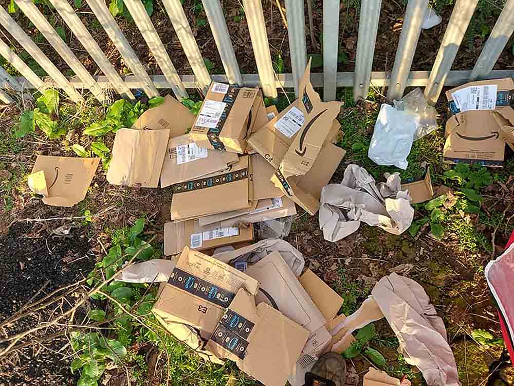 Amazon Investigate After Parcels Dumped On Lay By Consumer News Uk