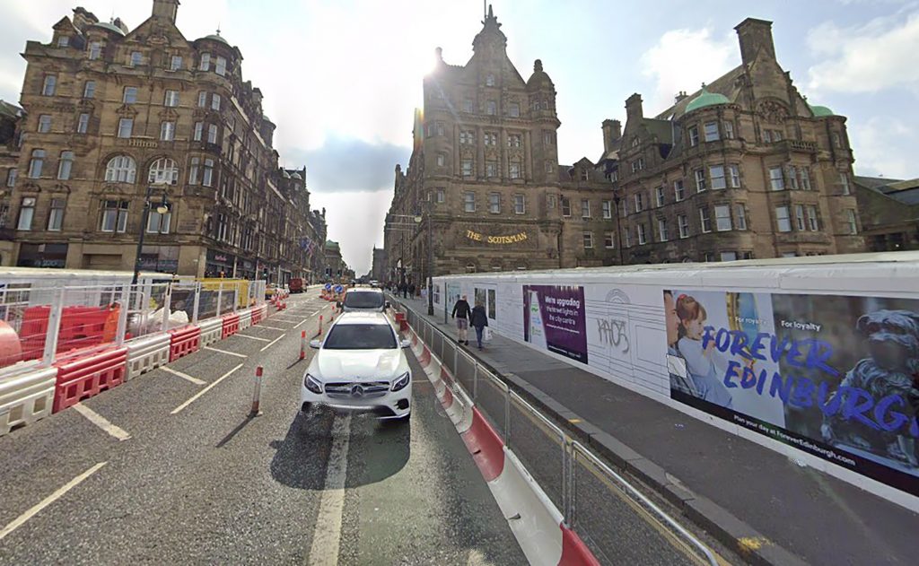 The busy city centre street that the ambulance couldn't pass - Scottish Traffic News