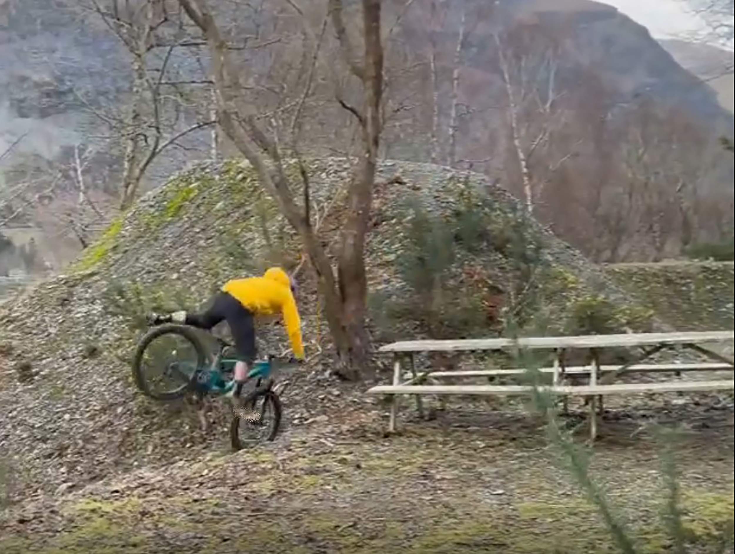 Danny MacAskill bailing out of a grind - Scottish Sports News