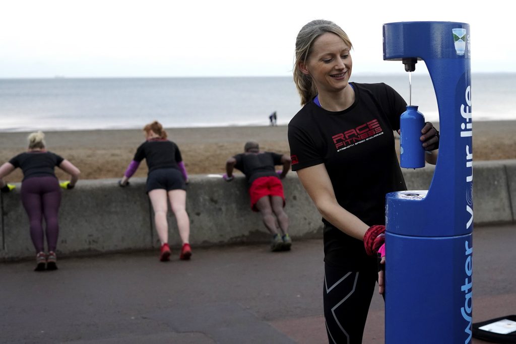 Scottish Water Top Up Tap Challenge, Your Water Your Life, Race Fitness,Sarah Smith