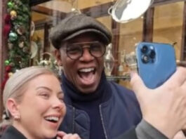 Ian Wright met with the family in London