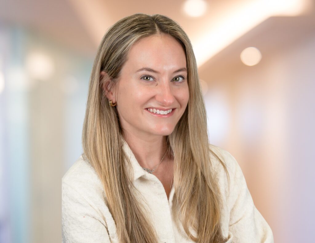 Emma Bradbury smiling in her head shot. Image supplied with release by GGFM