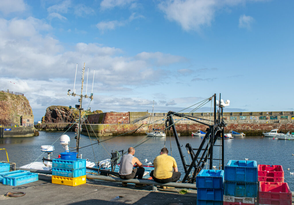 Report underlines crucial role of fishing to incoming First Minister | photographed by Scottish PR