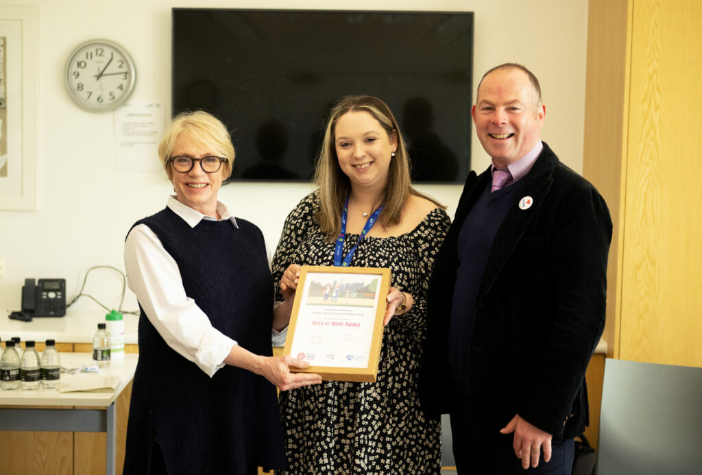 East Renfrewshire workers awarded for active workplace | Charity PR