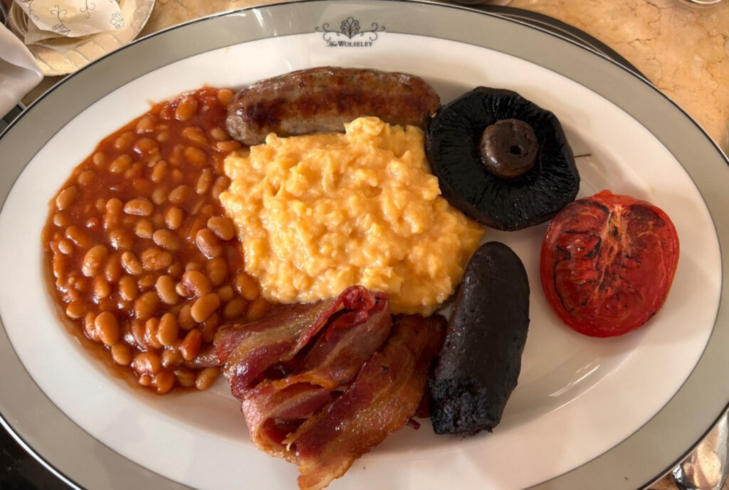The full English which was served