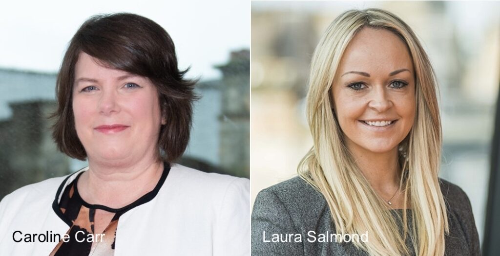 Caroline Carr and Laura Salmond smiling in headshots. Image supplied with release by BTO