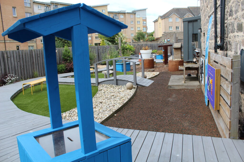 Aberdeen Science Centre's outdoor area.