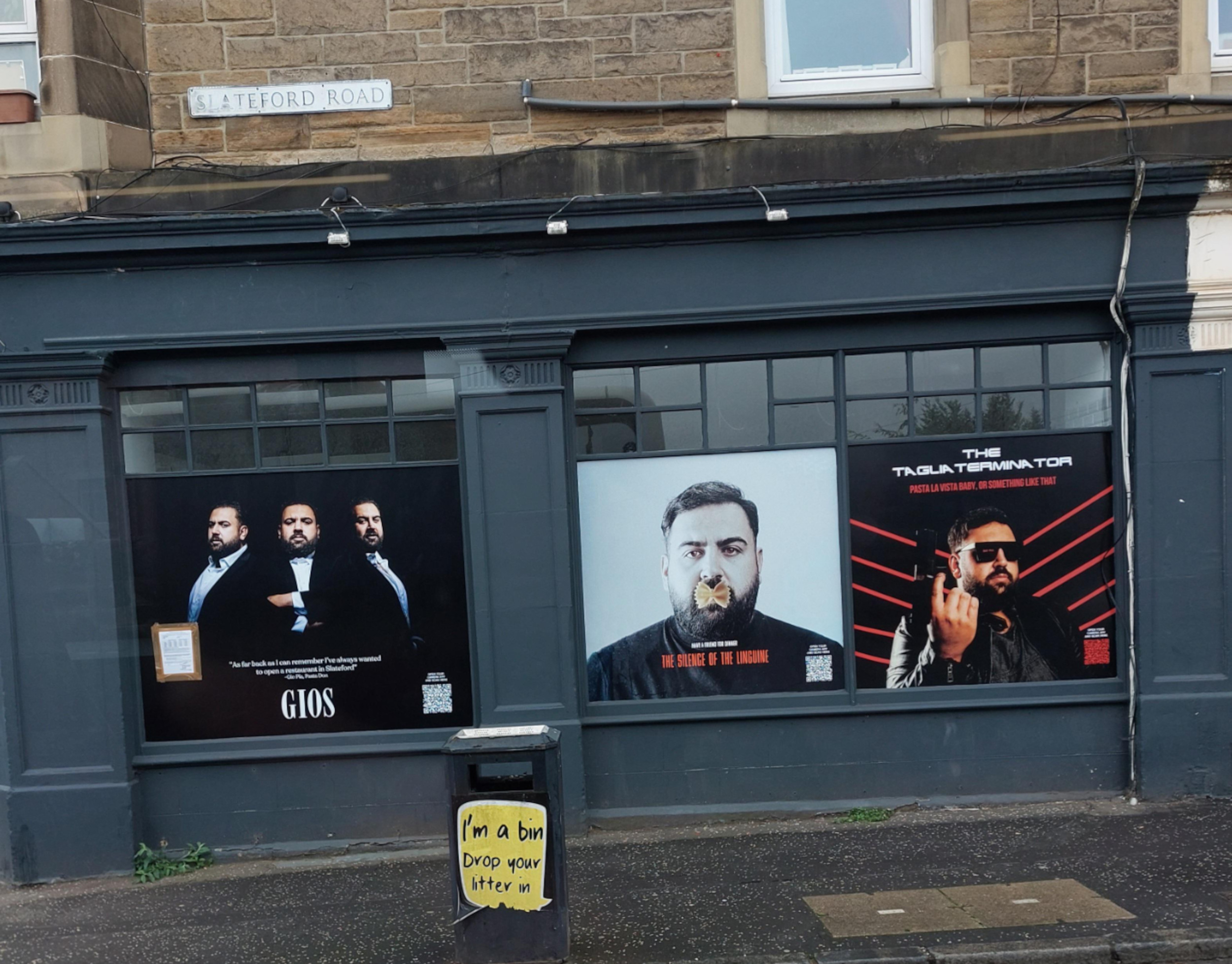 deadlinenews.co.uk - Douglas Simpson - New Edinburgh restaurant leaves locals tickled with ingenious movie-themed advertising posters