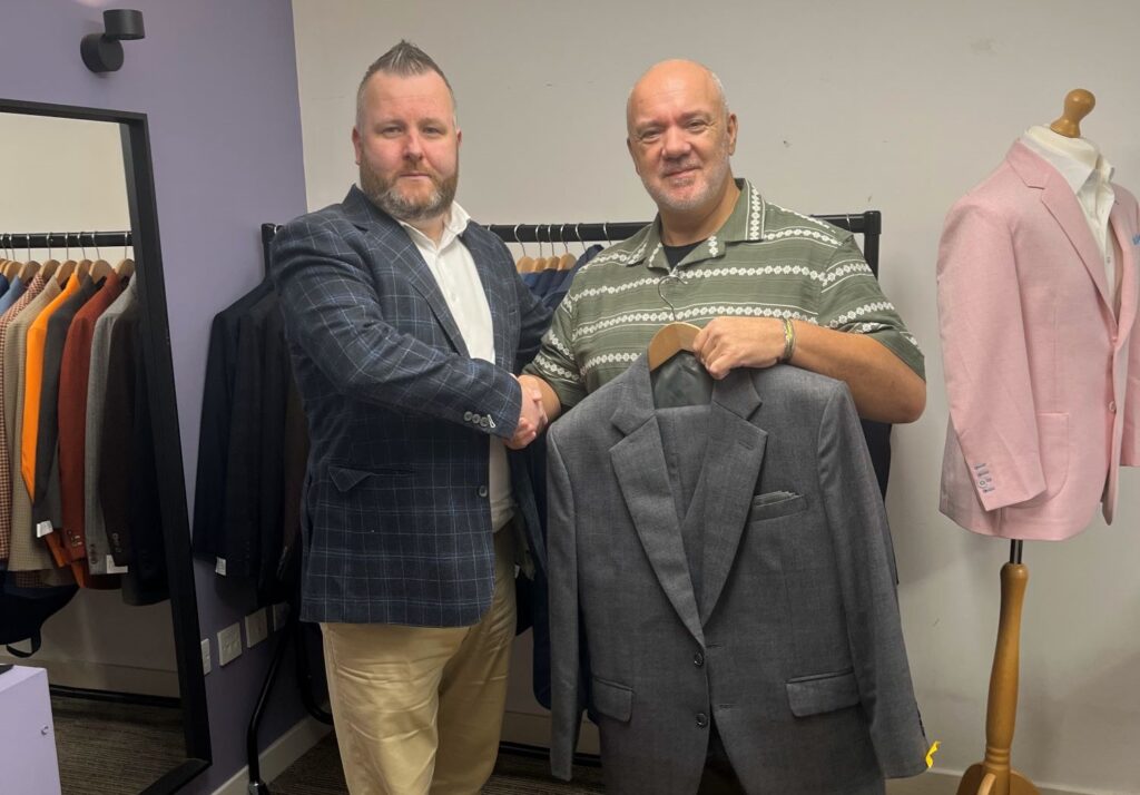 Edinburgh tailor donates £50k worth of suits to clothing charity