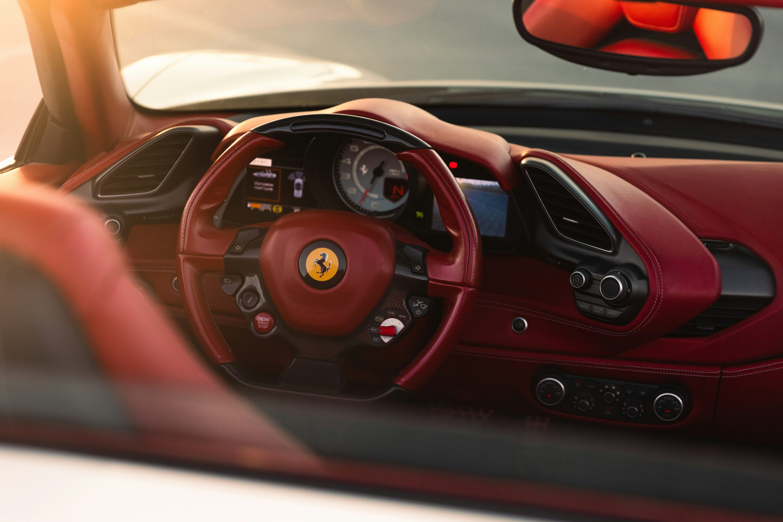 What to expect when you rent a ferrari in Dubai