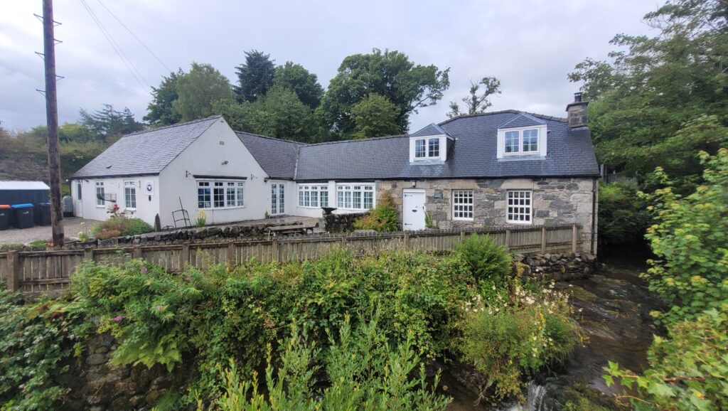 The Smithy cottage and adjoining café could be yours for offers over £395,000. Image supplied with release by Blue Print Media