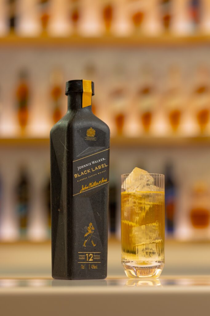 Diageo will trial the first-of-its-kind 70cl whisky bottle at the 1820 bar in Jonnie Walker Princes Street. Image supplied with release by Frame Creates.