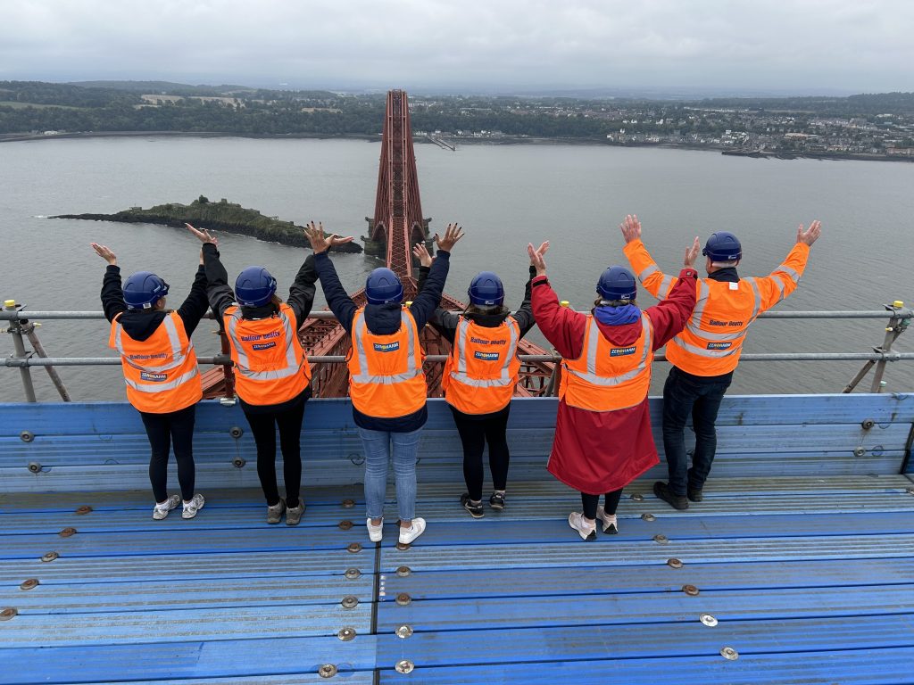 HUNDREDS of thrill-seekers have taken part in Barnardo’s Scotland’s unique ‘Your View’ event, scaling the iconic Forth Bridge to raise vital funds for Scotland’s leading children’s charity.