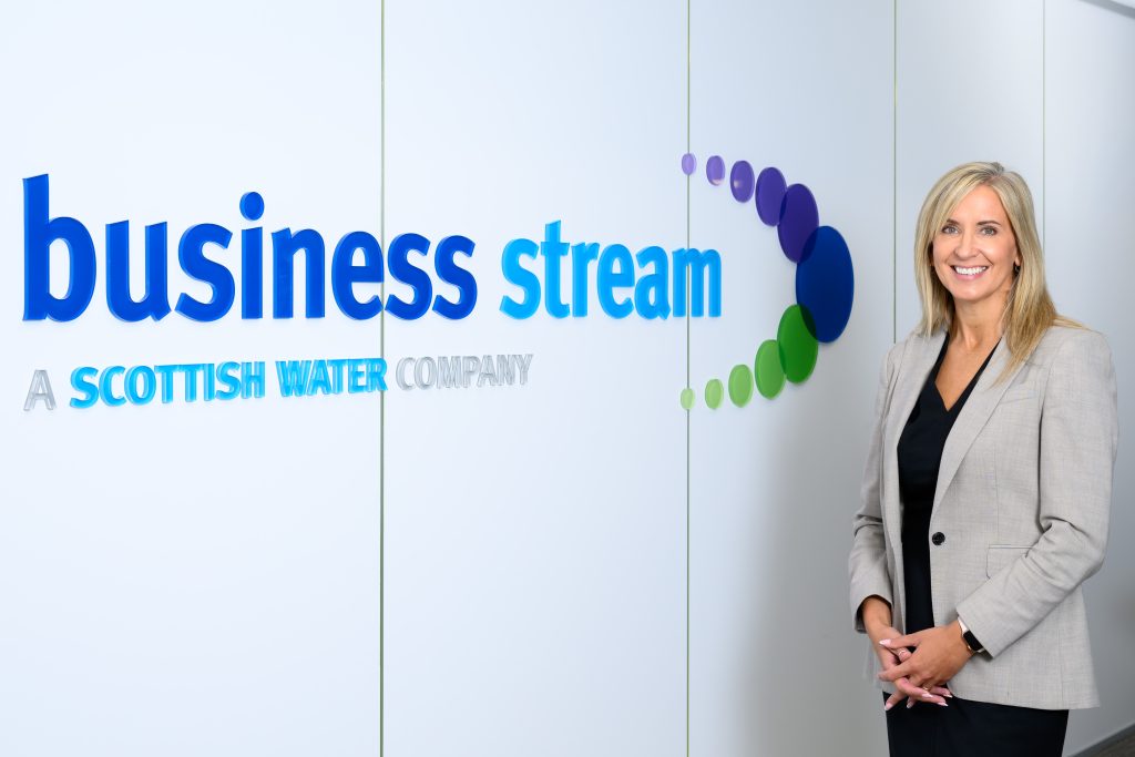 Jo Dow, Chief Executive of Business Stream pictured as £100k boost is announced, showcased by Public Sector PR