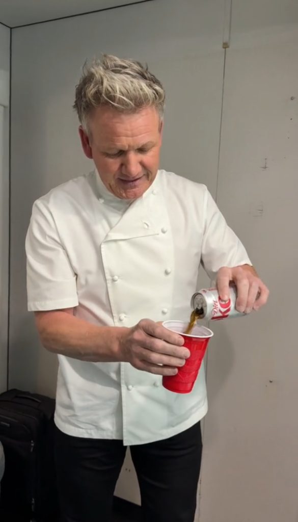 GORDON Ramsay has hilariously warned Dua Lipa away from her viral drink recipe after trying the chart topper’s bizarre mixture for himself.