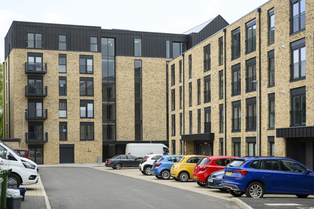 Exterior of the Dundas Estates apartment, winner of Apartment of the Year at the Herald Property Awards.