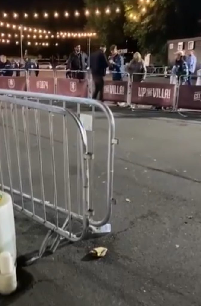 A FOOTBALL fan has pulled a hilarious prank on some clueless fellow supporters who appeared to believe he was part of the Aston Villa squad.