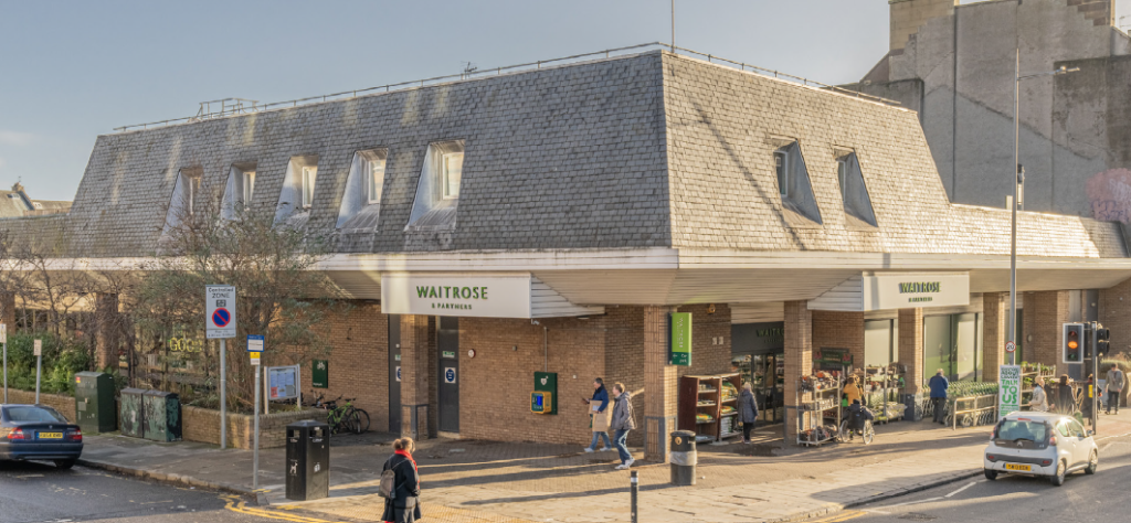 Waitrose Supermarket located in Morningside Edinburgh 