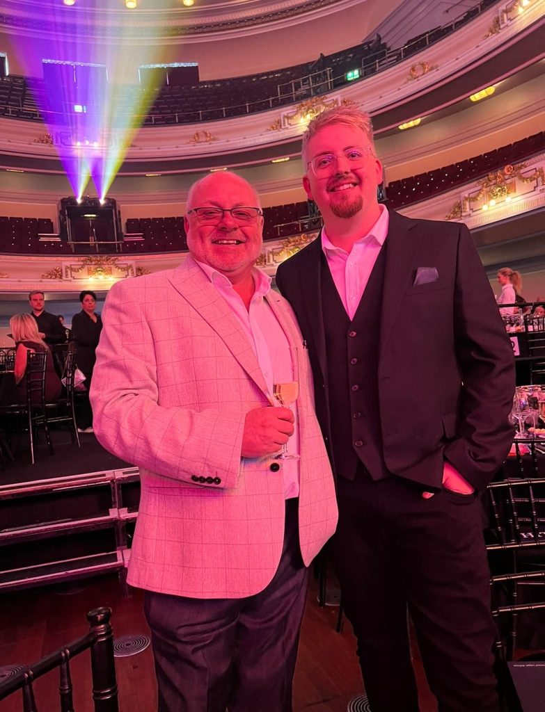 Bryan and Jack enjoying the awards night