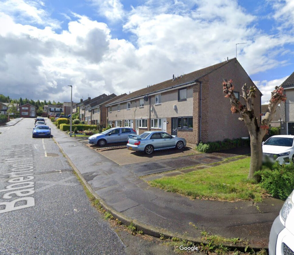 An image of a residential street.