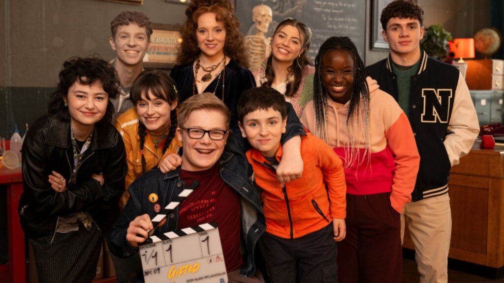 Cast of the new CBBC show, Gifted.