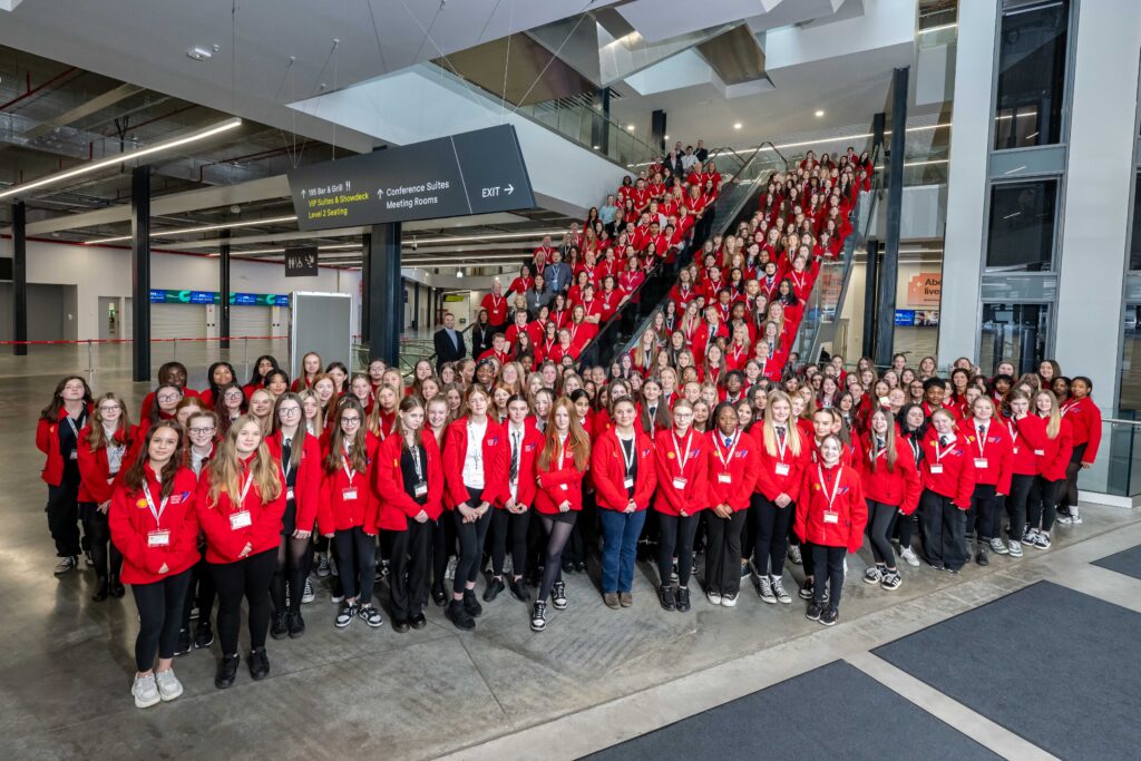 Students at Girls in energy conference