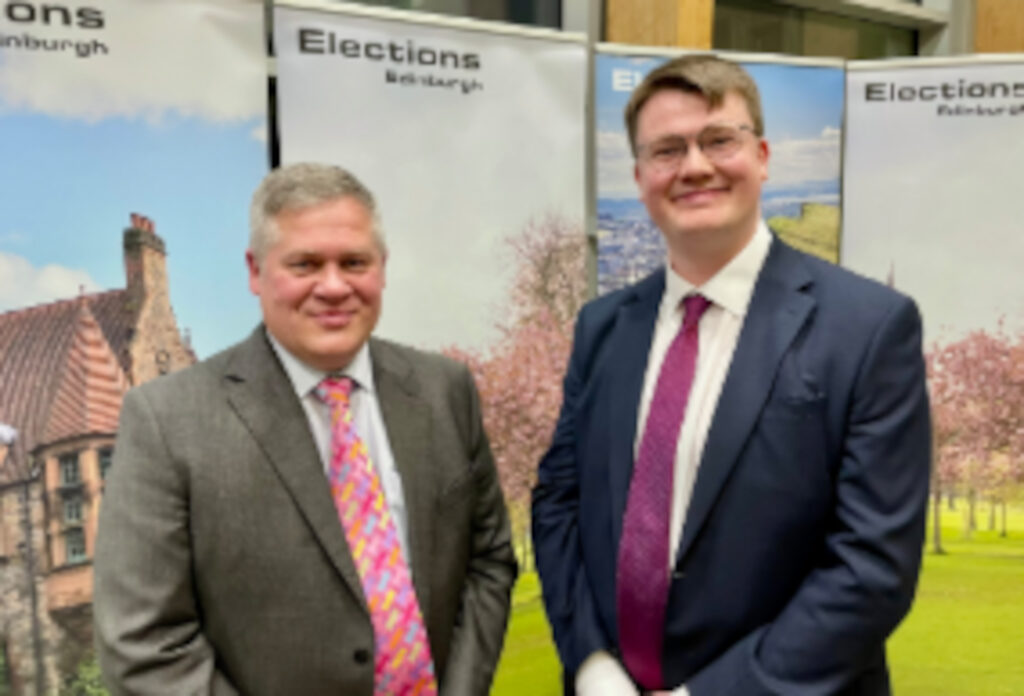 Neil Cuthbert (L) and Conor Savage (R). (C) Edinburgh City Council.