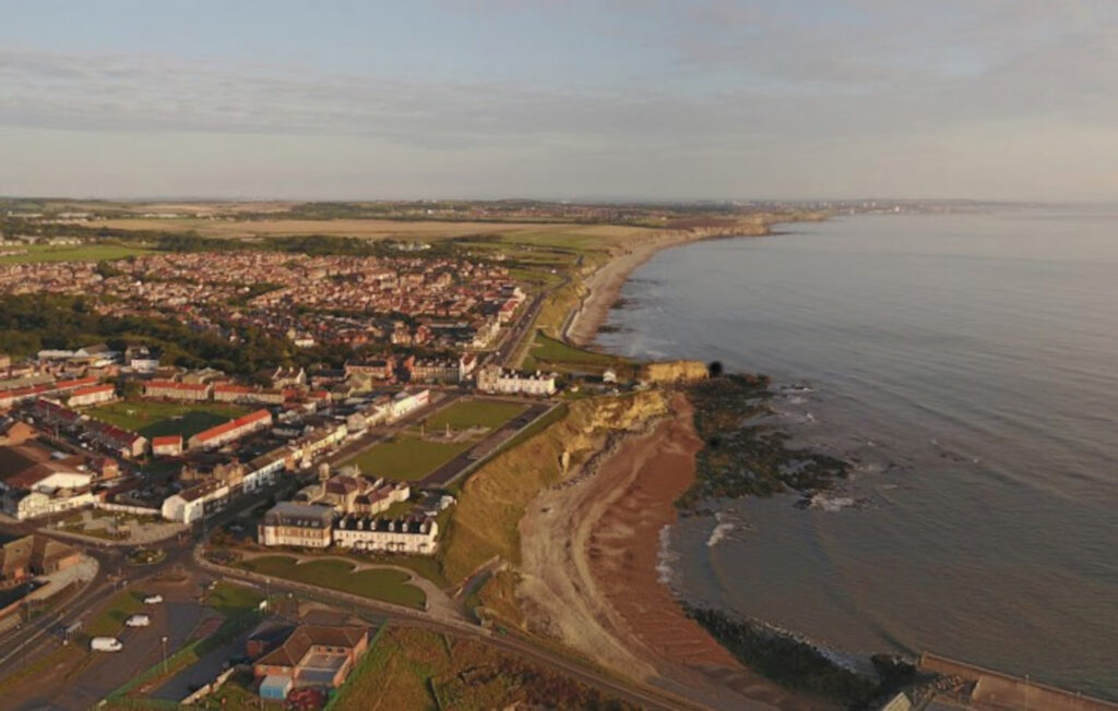 The Durham coastline. (C) Google Maps