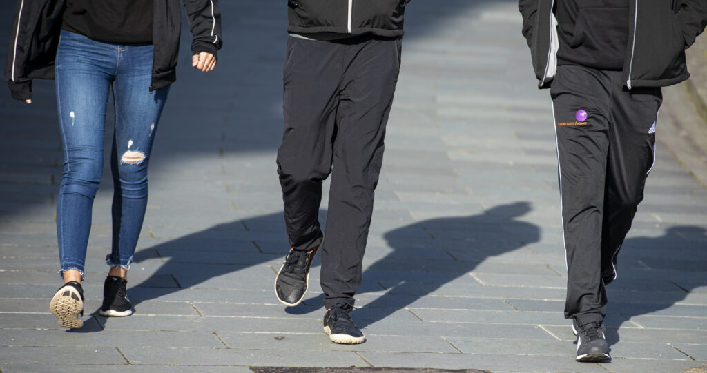 Scottish PR Photography, three people walking