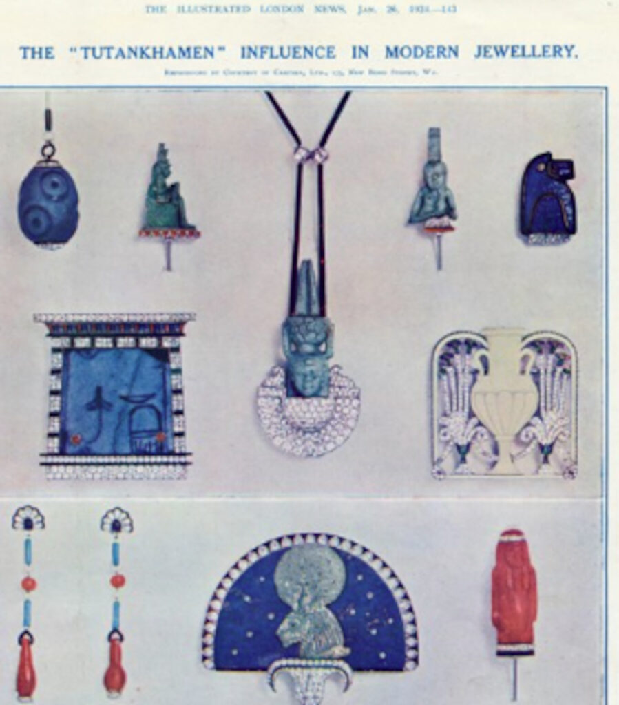 An image of the jewellery advert as it appears in the January 1924 edition of The Illustrated London News.