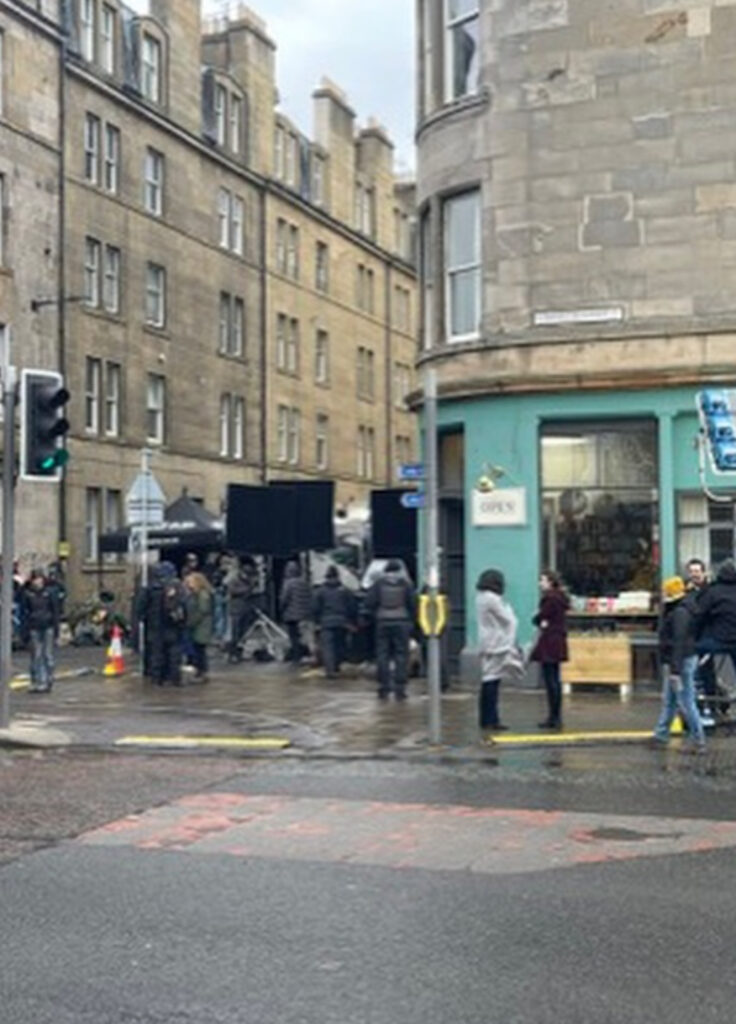 Crews filmed at a number of locations in the city. (C) Instagram.