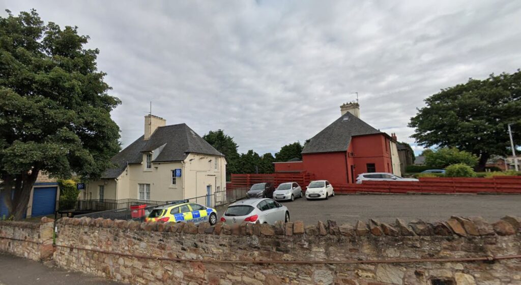 A Google Streetview of Prestonpans police station.