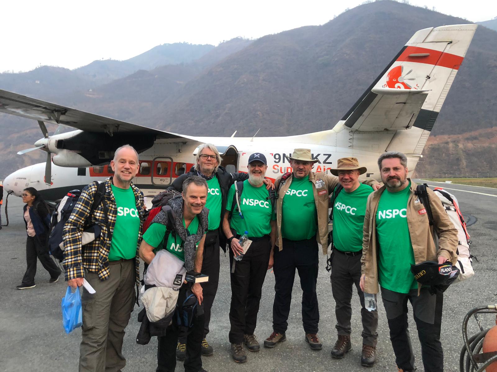 Image of Members of ‘Team Uprising’ on the Everest trip last year