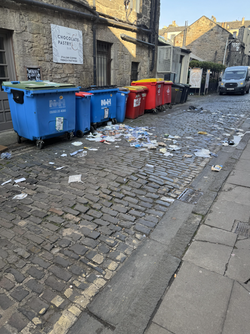 The bins outside Six by Nico. (C) Reddit.